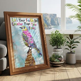 Faith Bird Art Print