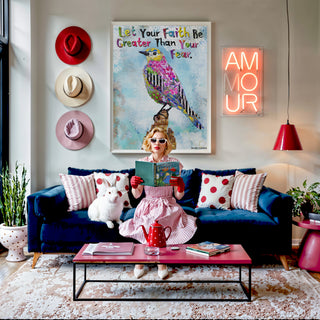 Faith Bird Art Print