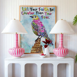 Faith Bird Art Print