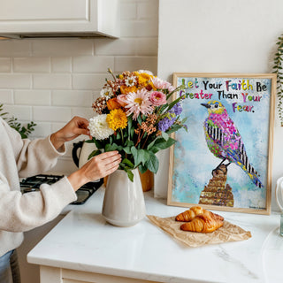 Faith Bird Art Print