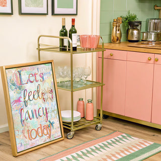 Let's Feel Fancy Art Print