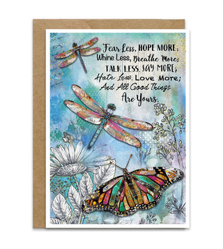 Summer Good Things Greeting Card