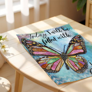 Joy Butterfly Art Print