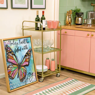Joy Butterfly Art Print