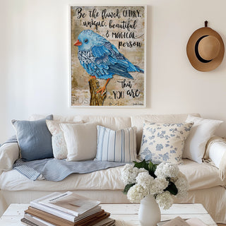 Be The Flawed Bird Art Print