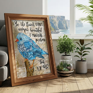 Be The Flawed Bird Art Print