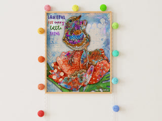 Grateful Bright Bird Art Print