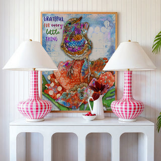 Grateful Bright Bird Art Print