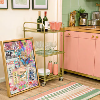 Find Your Happy Collage Art Print