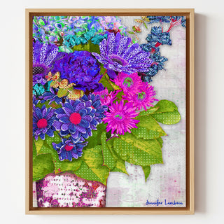 Happy Wildflowers Art Print