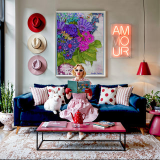 Happy Wildflowers Art Print