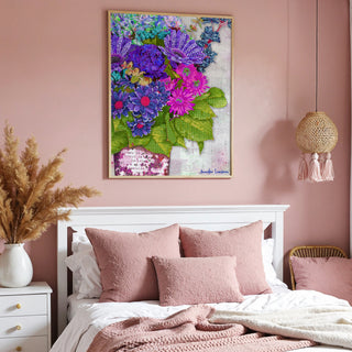 Happy Wildflowers Art Print