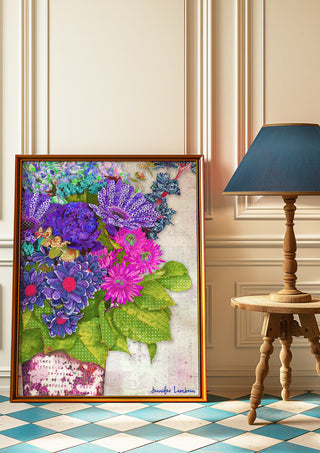 Happy Wildflowers Art Print