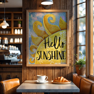 Hello Sunshine Art Print