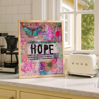 Hope Butterflies Art Print