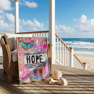 Hope Butterflies Art Print