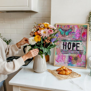 Hope Butterflies Art Print