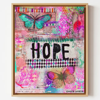 Hope Butterflies Art Print