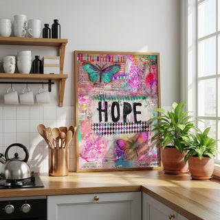 Hope Butterflies Art Print