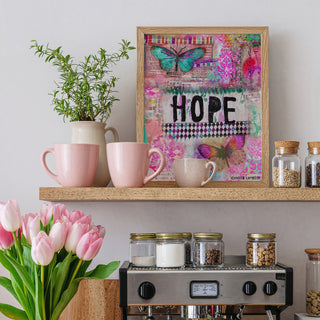 Hope Butterflies Art Print
