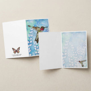 Hummingbird Ayre Greeting Card