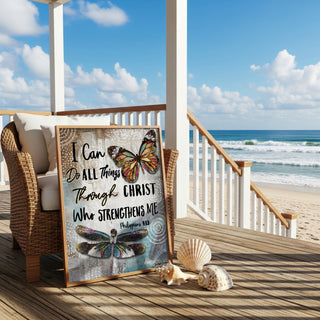 I Can Butterfly & Dragonfly Art Print