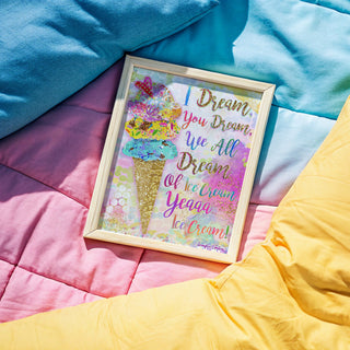I Dream Of Ice Cream Art Print