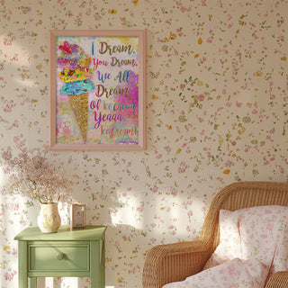 I Dream Of Ice Cream Art Print