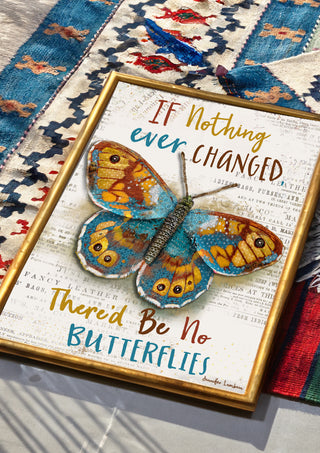 Change Butterfly Art Print