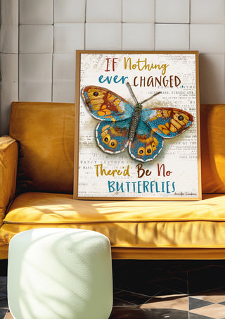 Change Butterfly Art Print