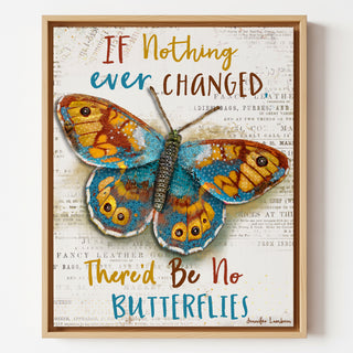 Change Butterfly Art Print