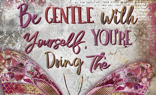 Be Gentle Butterfly Art Print