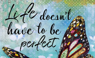 Wonderful Life Butterfly Art Print