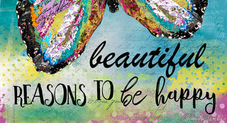 Beautiful Reasons Butterfly Art Print