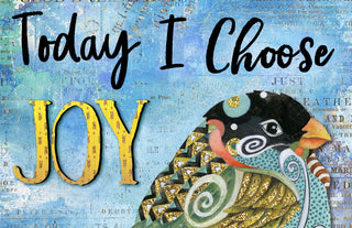 Choose Joy Bird Art Print