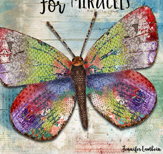 Grateful Heart Butterfly Art Print