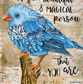 Be The Flawed Bird Art Print