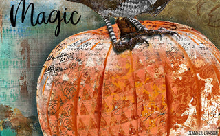 Autumn Magic Bird Art Print