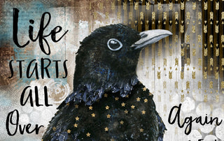 Fall Life Bird Art Print
