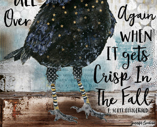 Fall Life Bird Art Print