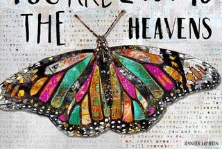 You Are Loved Butterfly Art Print
