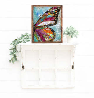 Woodland Butterfly Wing Art Print
