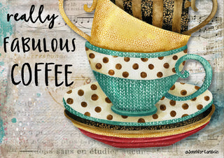 Fabulous Coffee Art Print