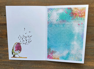 Create Bird Greeting Card
