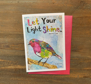 Let Your Light Shine Greeting Card