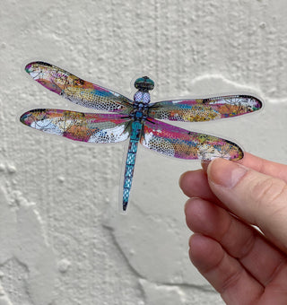 Lace Vibes Dragonfly Sticker