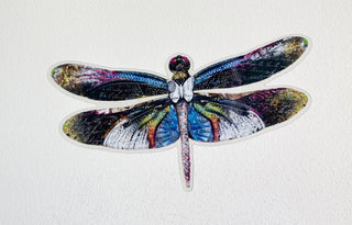 Stargazer Dragonfly Sticker