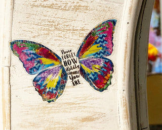 Wildly Capable Butterfly Sticker