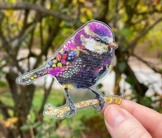 Playful Soul Bird Sticker