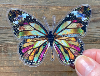 Blue Skies Butterfly Sticker